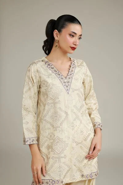 Stitched 2 Piece Lawn