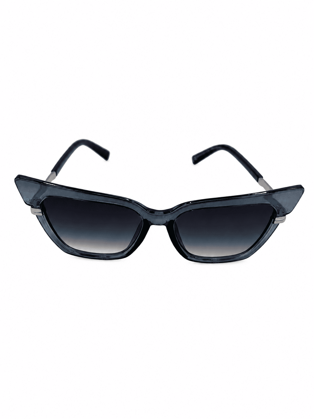 Blue Cat-Eye Sunglasses