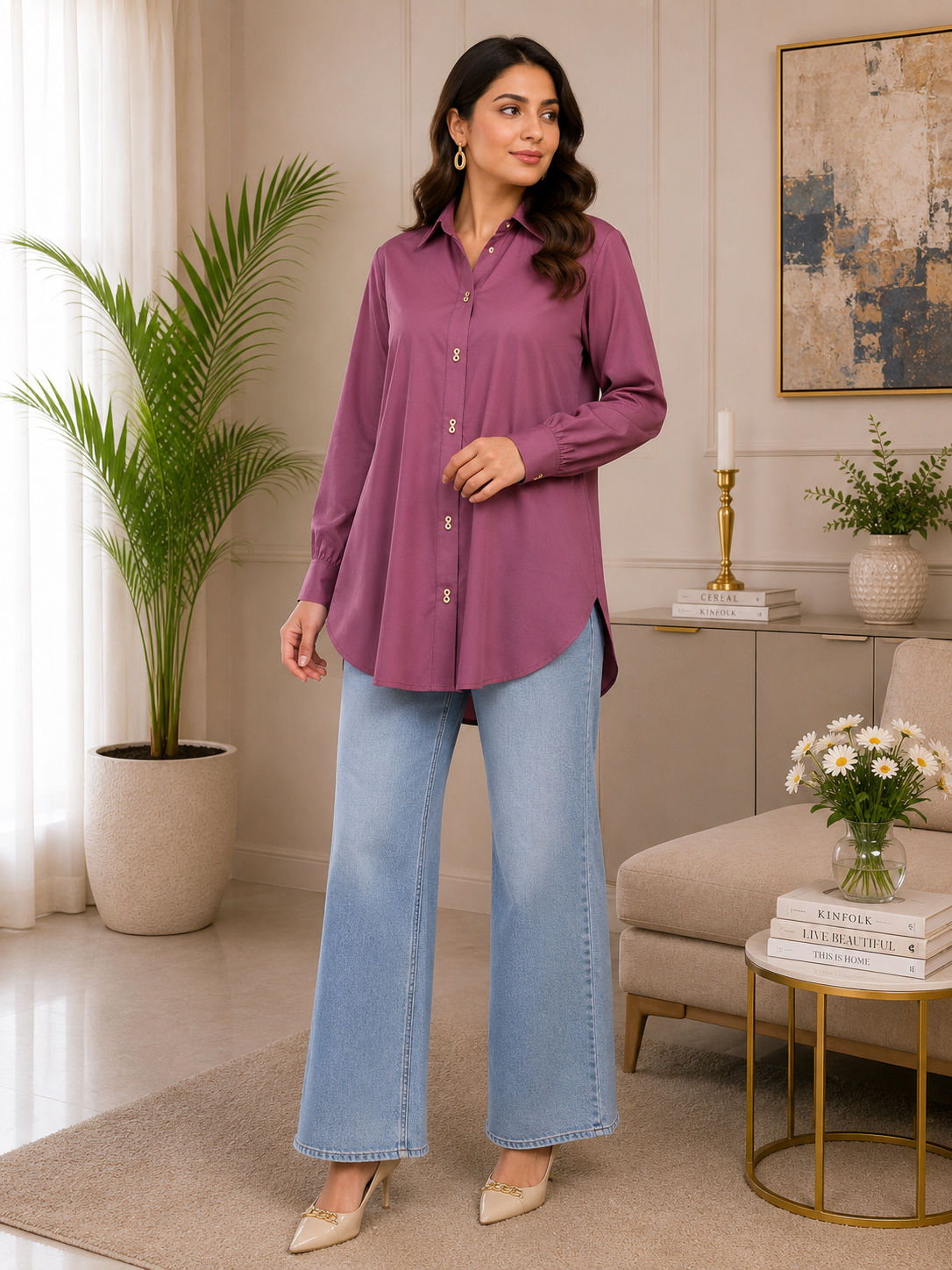 Velvet Plum Top