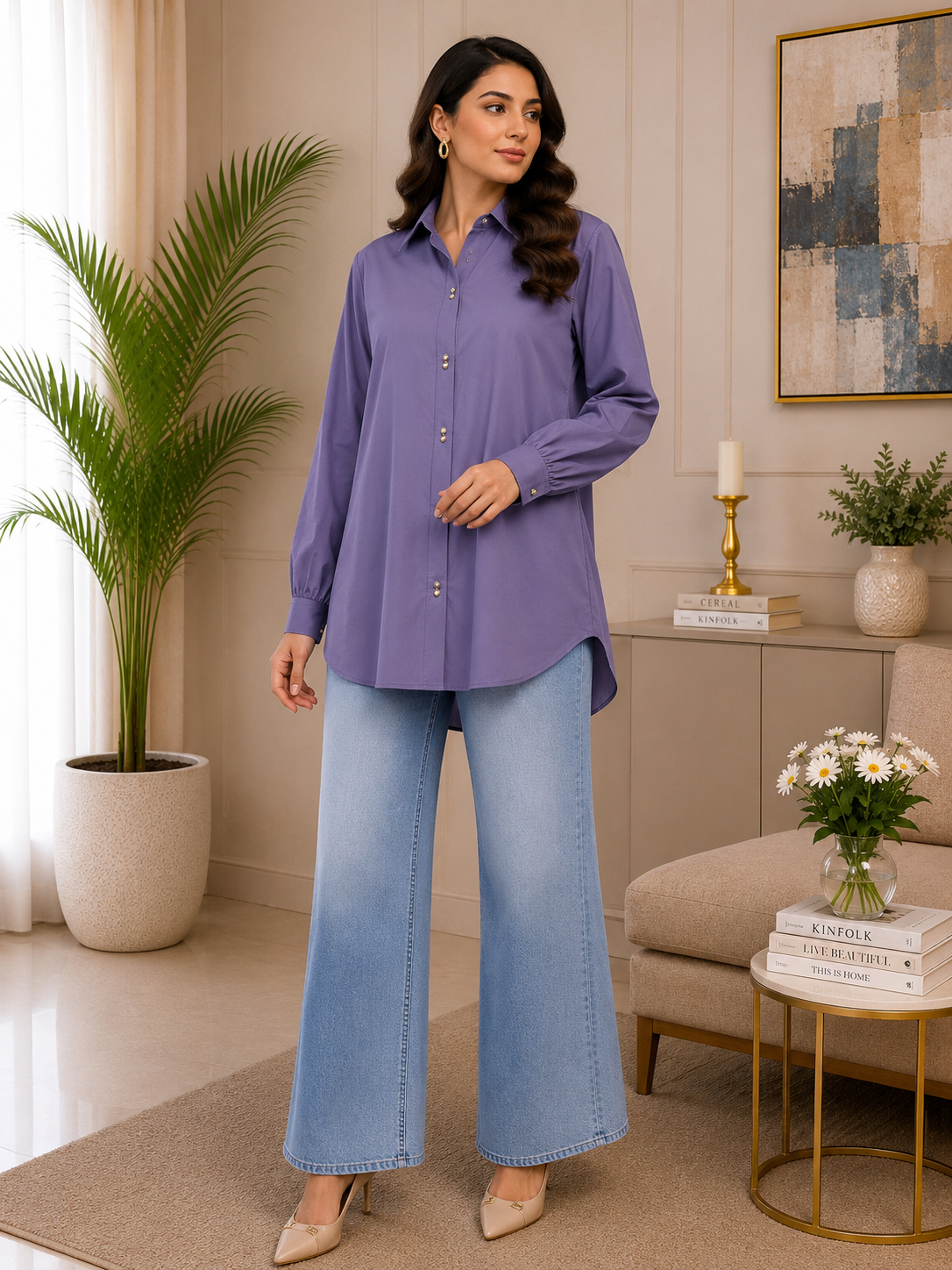 Lavender Luxe Shirt